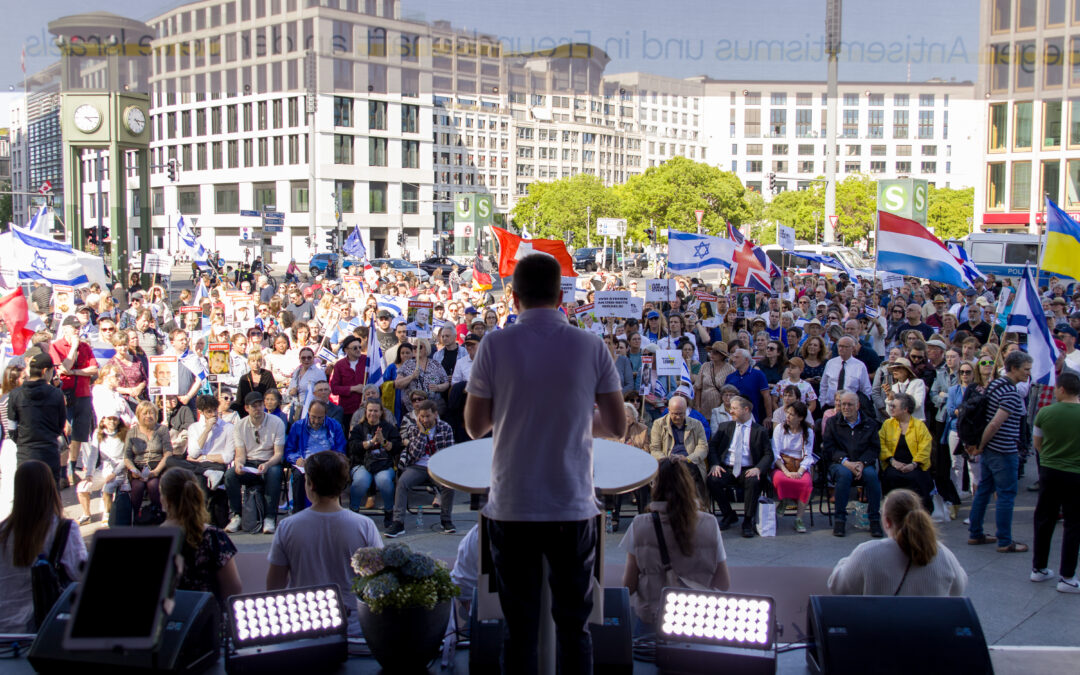 Berlin says, “Am Israel Chai – the people of Israel live!”
